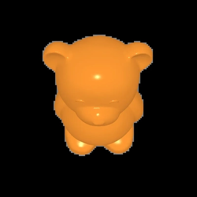 urso 3d modelos baixar crialidade nuvem 3d print model - Mito3D