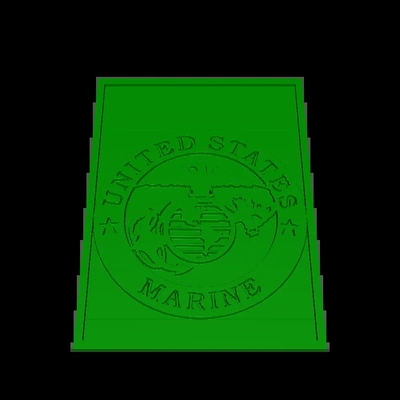 us marines 3d modelli scarica creality nube 3d print model - Mito3D