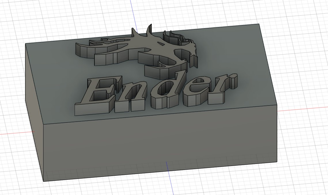 USB Kostum Ender zeichen Zubehör 3D print model - Mito3D