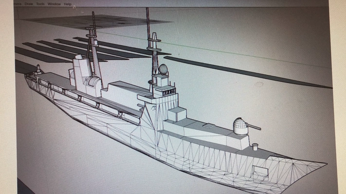 uscgc hamilton sınıf çocuk arabası 3d modeller indir creality bulut 3d print model - Mito3D