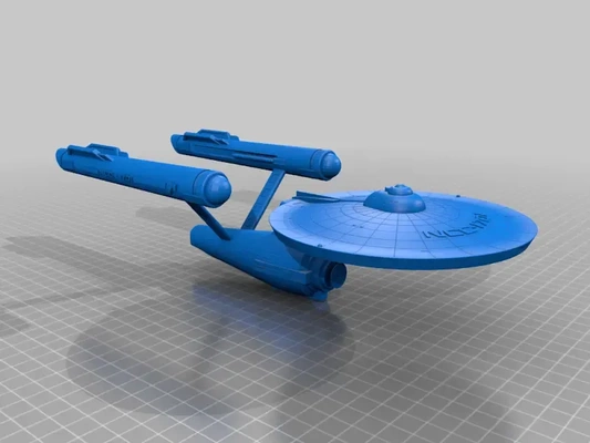 uss impresa ncc 3d modelli scarica creality nube 3d print model - Mito3D