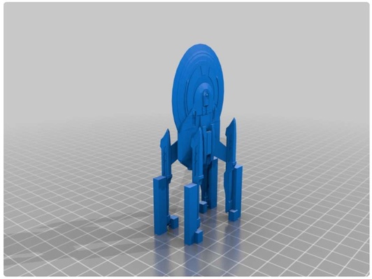 uss sterngucker 3d modelle download realität wolke flugzeug 3d print model - Mito3D