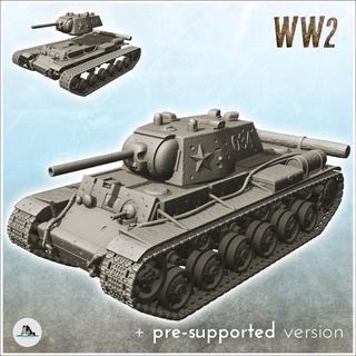 1 m1941 russland ussr ww2 flammen of krieg bolzen aktion 3d modelle download realität wolke gepanzert autos panzer 3d print model - Mito3D
