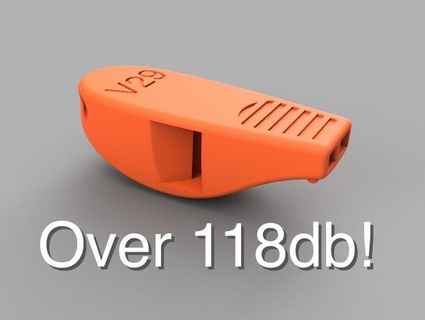 v29 loudest whistle 3d models download creality cloud toys & games 3d print model - Mito3D