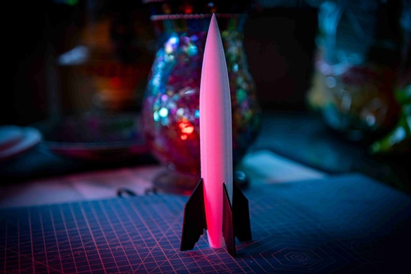 v2 roket 3d modeller indir creality bulut oyuncak silahlar 3d print model - Mito3D