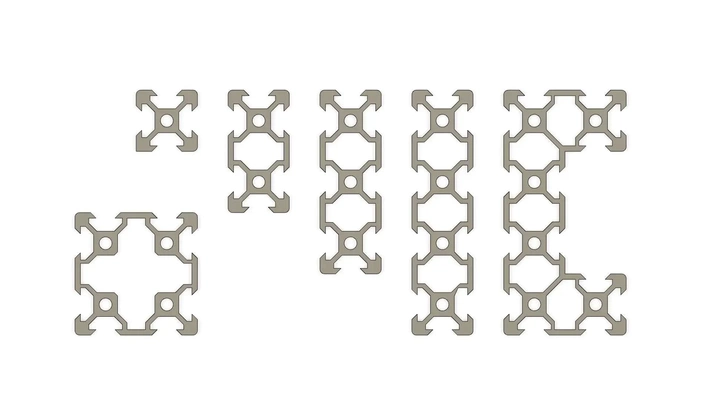 fente profil 3d modèles télécharger créalité nuage 3d print model - Mito3D