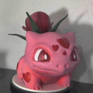 valentine's day bulbasaur - rosasaur Others 3d print model - Mito3D