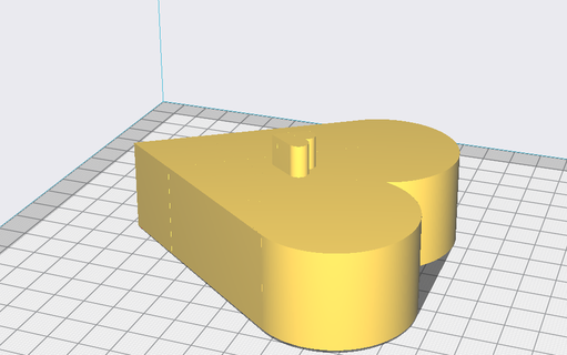 valentine's day cookie cutter Foods 3d print model - Mito3D