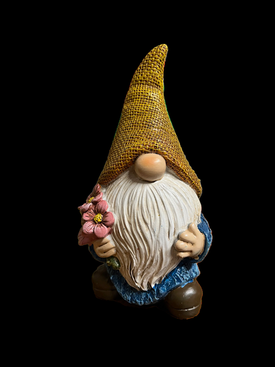 valentine gnome gifting flowers 3d models download creality cloud fictional characters 3d print model - Mito3D