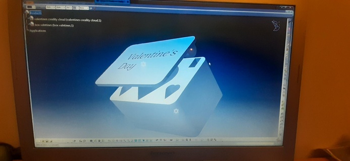 san valentin caja 3d print model - Mito3D