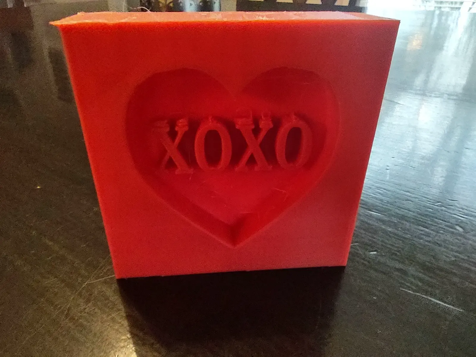 san valentino giorno baci cuore 3d modelli scarica creality nube 3D print model - Mito3D