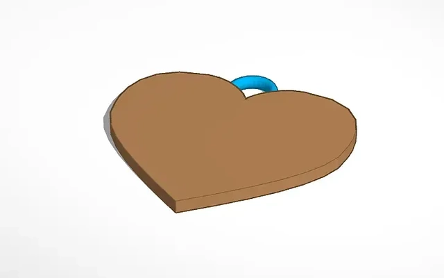 san valentin corazón 3d modelos descargar crealidad nube 3d print model - Mito3D