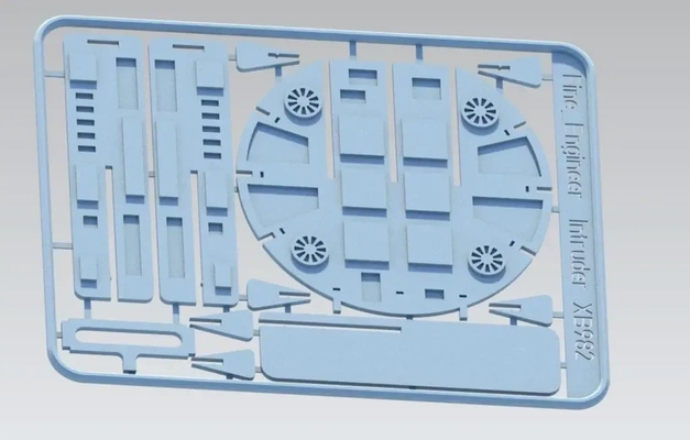 kediotu laureline uzay gemisi takım kart 3d modeller indir creality bulut 3d print model - Mito3D