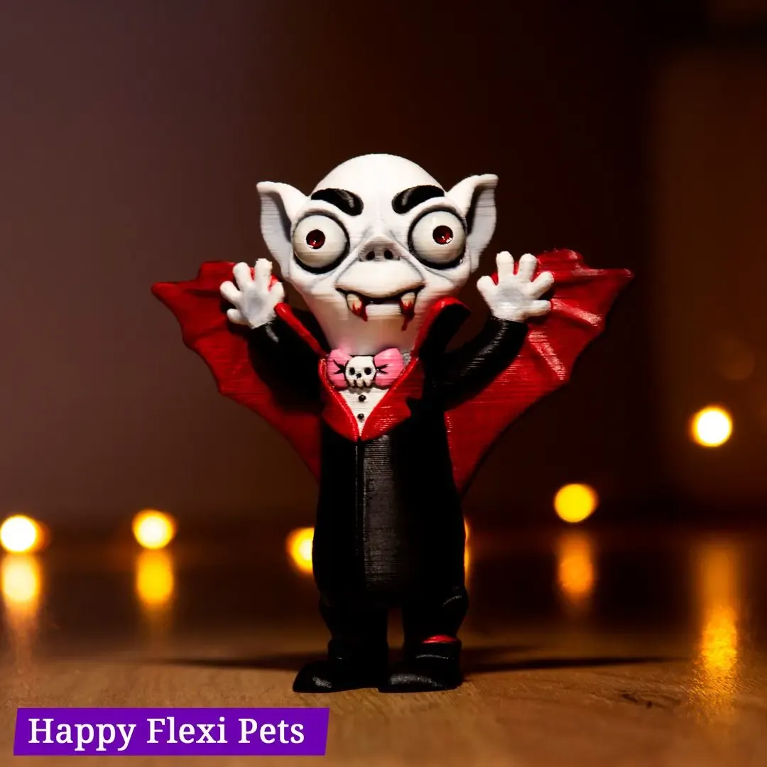 vampir dracula artikuliert spielzeug 3d modelle download realität wolke 3D print model - Mito3D