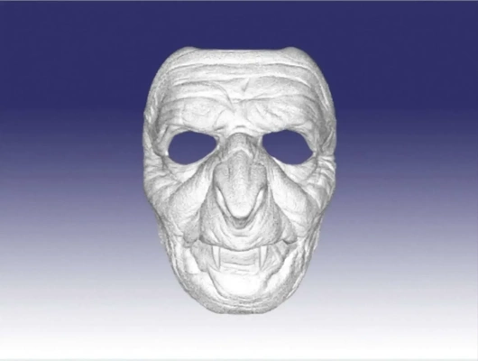 vampire masque 3d modèles télécharger créalité nuage 3d print model - Mito3D