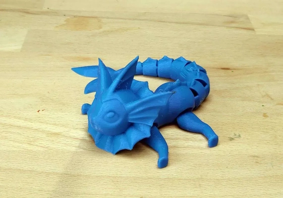 lleno vapor empujar lun articulado 3d modelos descargar crealidad nube 3d print model - Mito3D