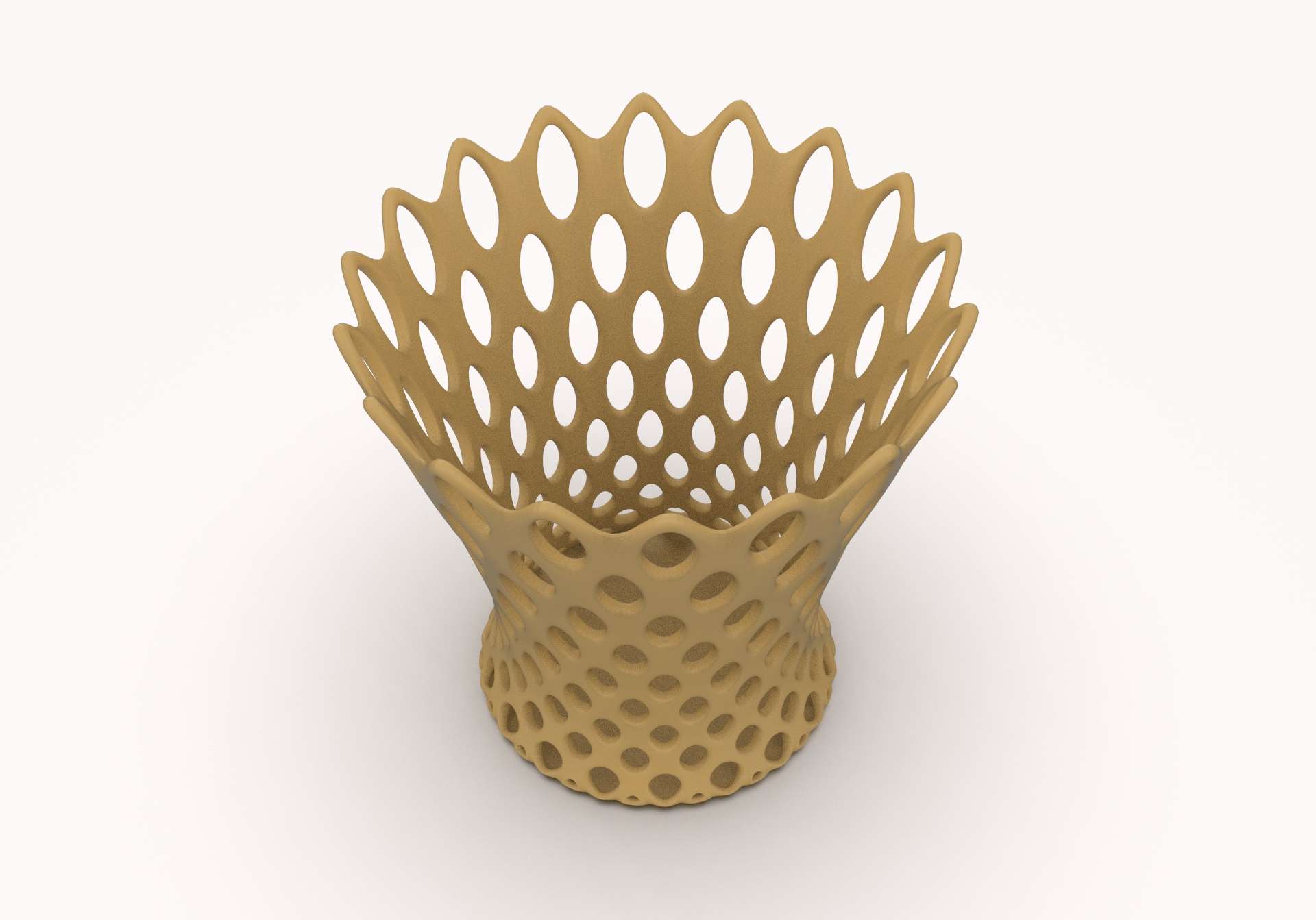 florero tazas 3D print model - Mito3D