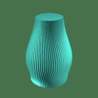 vase tasses 3d print model - Mito3D