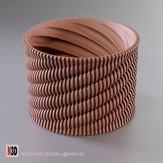 Vase Zuhause Haus Dekor 3d print model - Mito3D