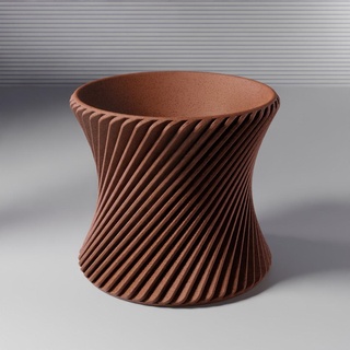 vase 0005 - turbine Home Decor 3d print model - Mito3D