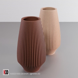 vase 0012 - bullet Home Decor 3d print model - Mito3D