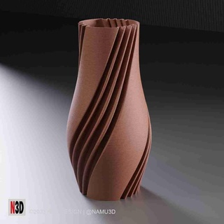 vaso 1029 triplo vaso casa decoração 3d print model - Mito3D