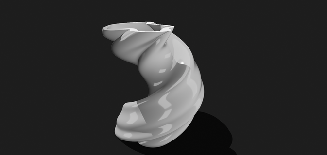 vase 2 Ménage 3d print model - Mito3D