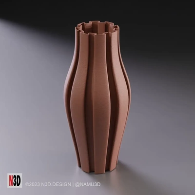 vaso 3d modelos baixar crialidade nuvem 3d print model - Mito3D