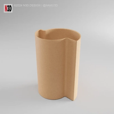 vaso 3d modelos baixar crialidade nuvem 3d print model - Mito3D