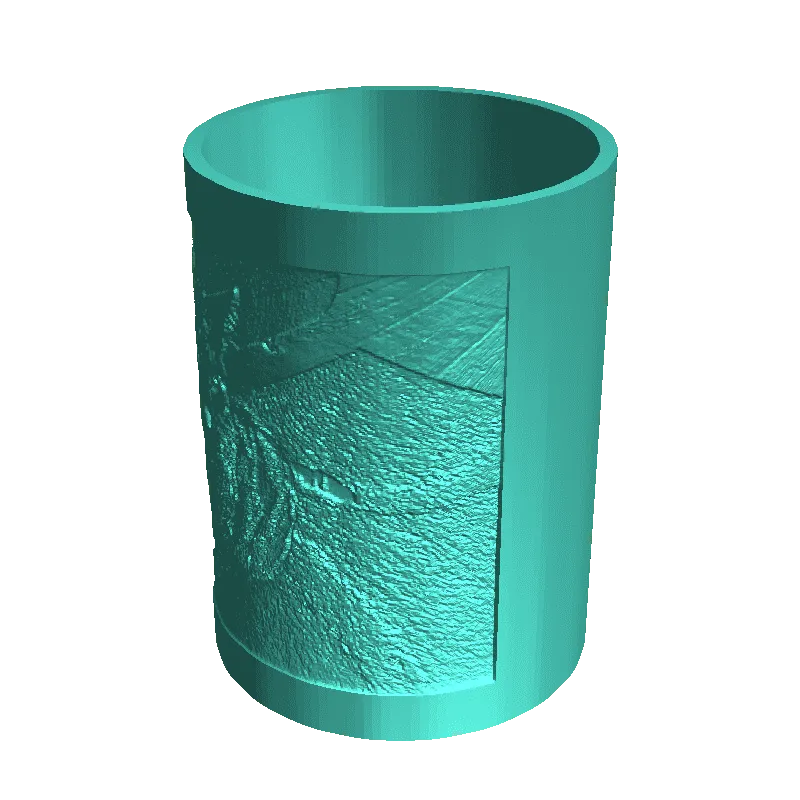 vaso 3d modelos baixar crialidade nuvem 3D print model - Mito3D