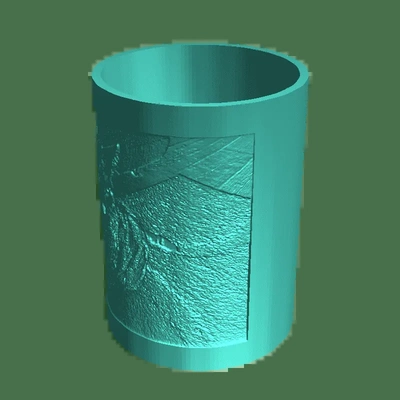 vaso 3d modelos baixar crialidade nuvem 3d print model - Mito3D