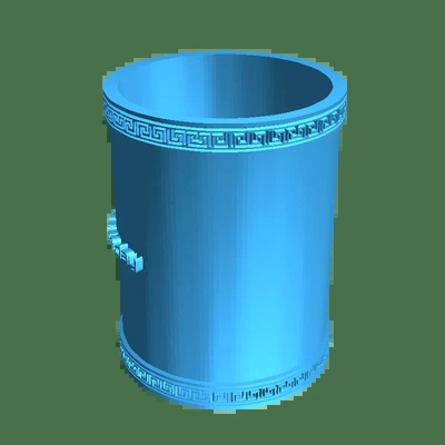 vaso 3d modelos baixar crialidade nuvem 3d print model - Mito3D