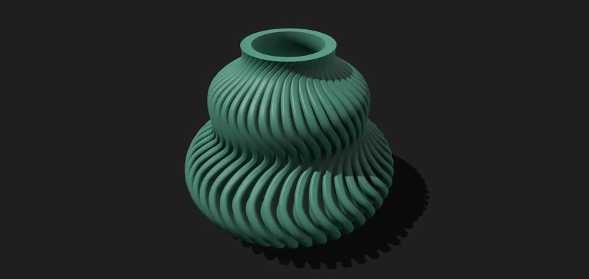 vase 5 3d modèles télécharger créalité nuage 3d print model - Mito3D