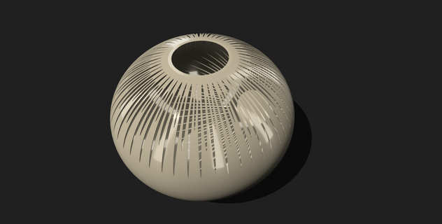 vase 7 lanterne abat jour Ménage 3d print model - Mito3D