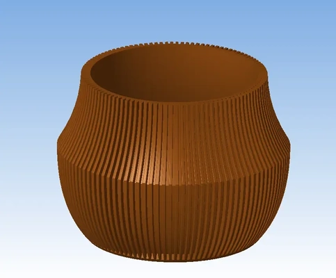 vase plante 3d modèles télécharger créalité nuage 3d print model - Mito3D