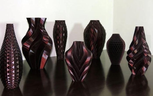 vase collection Sculptures & Cultural Relics 3d print model - Mito3D