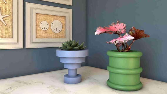 vase collection Home Decor 3d print model - Mito3D