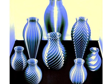 vase collection Household 3d print model - Mito3D