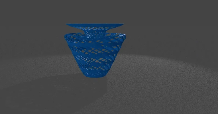 vase décoration 3d modèles télécharger créalité nuage 3d print model - Mito3D