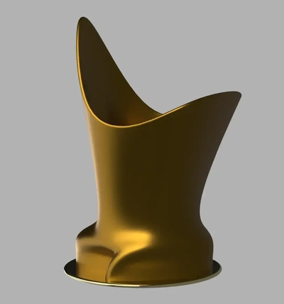 vase moderne 3d models download creality cloud 3d print model - Mito3D