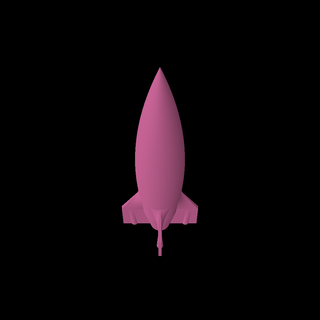 vase fusée vaisseaux spatiaux 3d print model - Mito3D