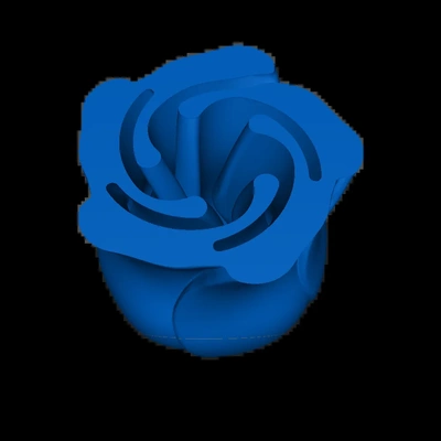 florero rosa 3d modelos descargar crealidad nube 3d print model - Mito3D