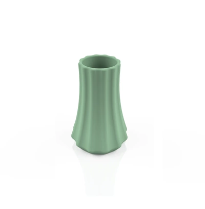 vase gerundet designer 3d modelle download realität wolke 3d print model - Mito3D