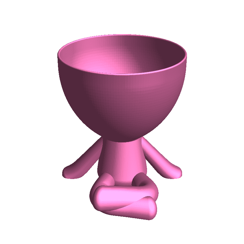 vaso ev dekor 3D print model - Mito3D