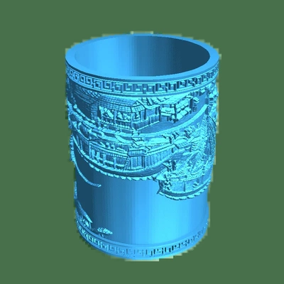 vaso 3d models download creality cloud 3d print model - Mito3D