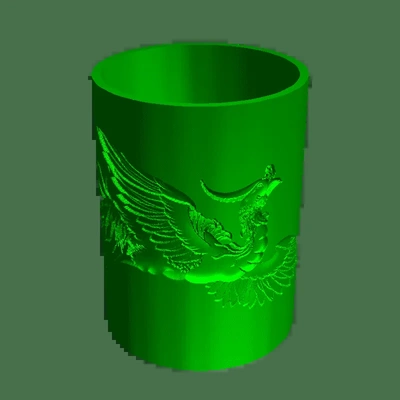 vaso f nix 3d modelos baixar crialidade nuvem 3d print model - Mito3D