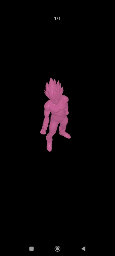 vegeta 3d modelli scarica creality nube 3d print model - Mito3D