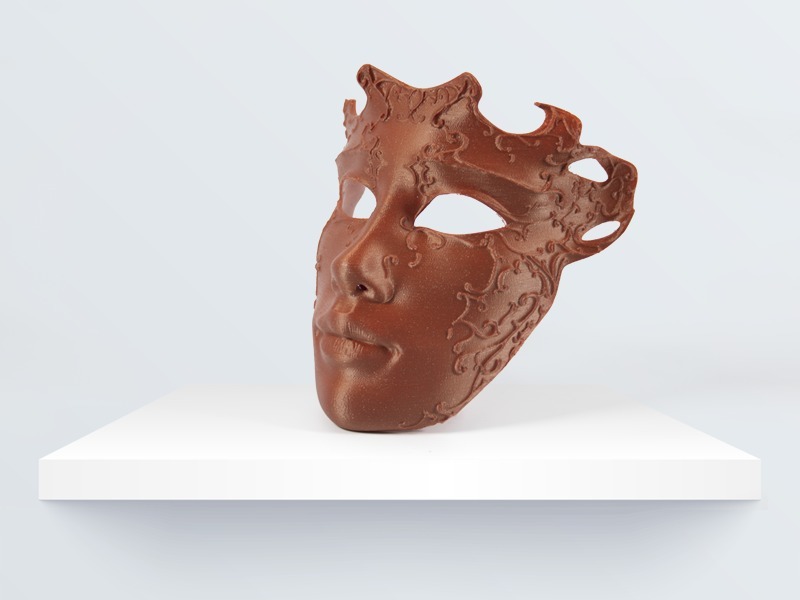 venedik maske 3d modeller indir creality bulut 3D print model - Mito3D