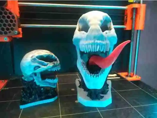 venom skull 3d models download creality cloud toys & games 3d print model - Mito3D