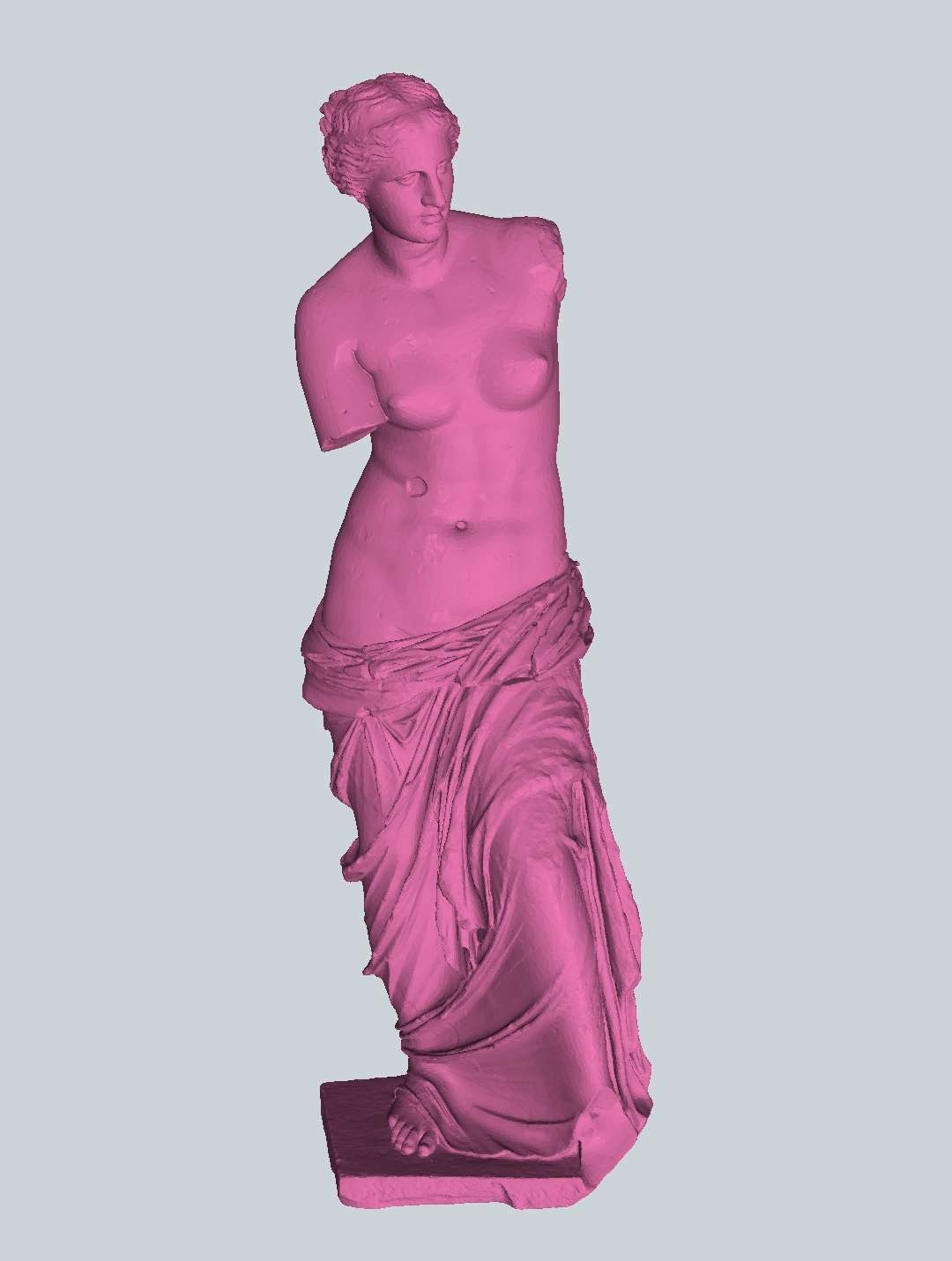 venus milo statue Myths 3D print model - Mito3D